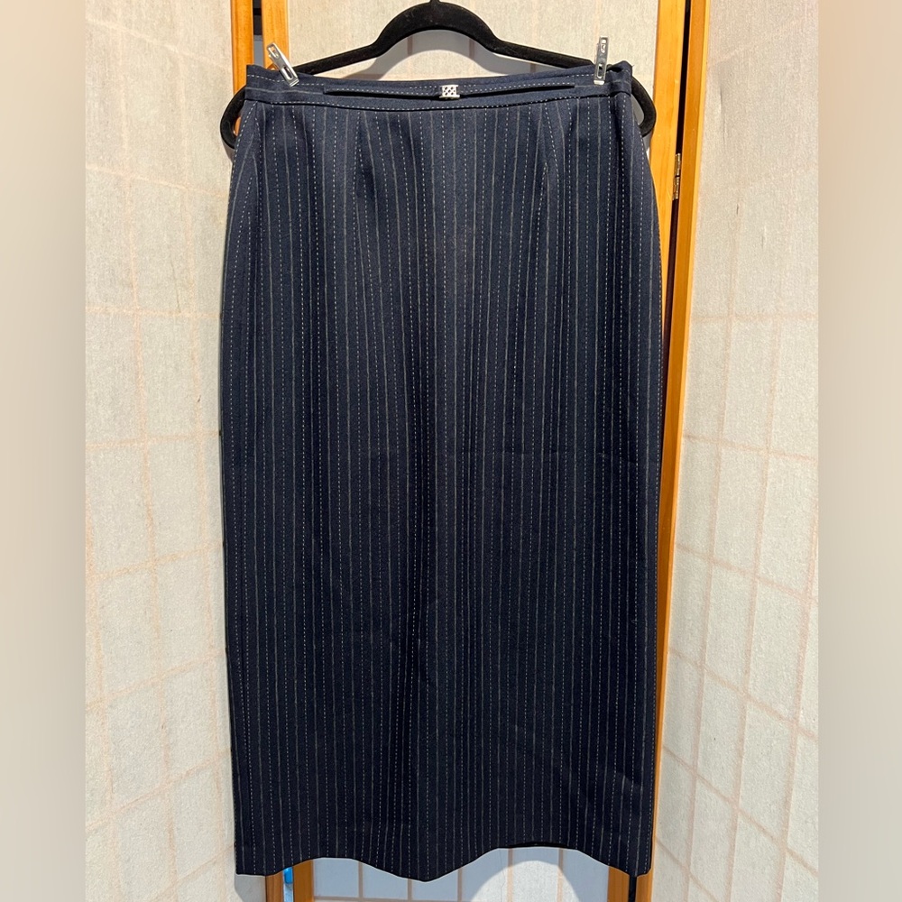 Karen Scott Long Pencil Skirt